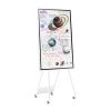 Monitor Profesional Interativo Samsung | LED 55" WM55B 4K UHD LCD + RACK MOVIL Y TRAY