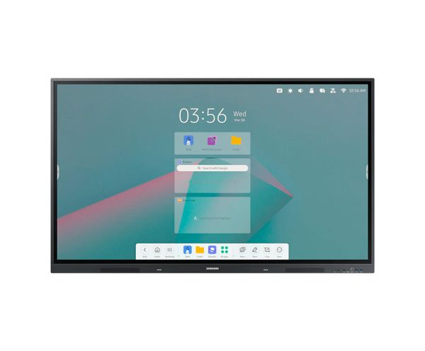 Samsung FLIP WA75C Pantalla Interactiva 75", 4K Ultra HD| Negro