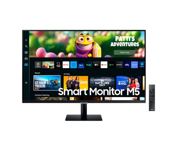 Monitor Samsung Smart M5 32CM5, 32" LCD FHD | VA 1920x1080 | HDMIx2 | WiFi | BT | USBx2